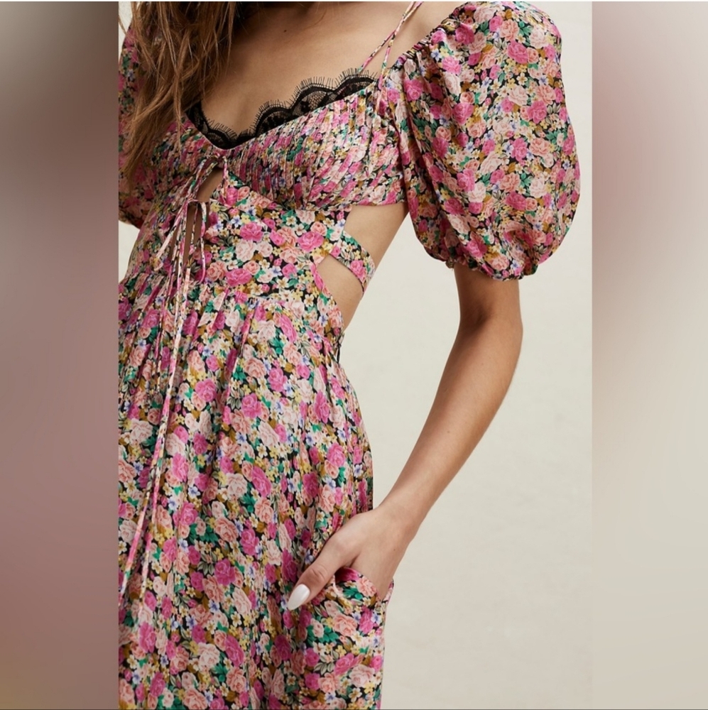 🍋For Love & Lemons Isadora Midi Dress - Picture 2 of 16